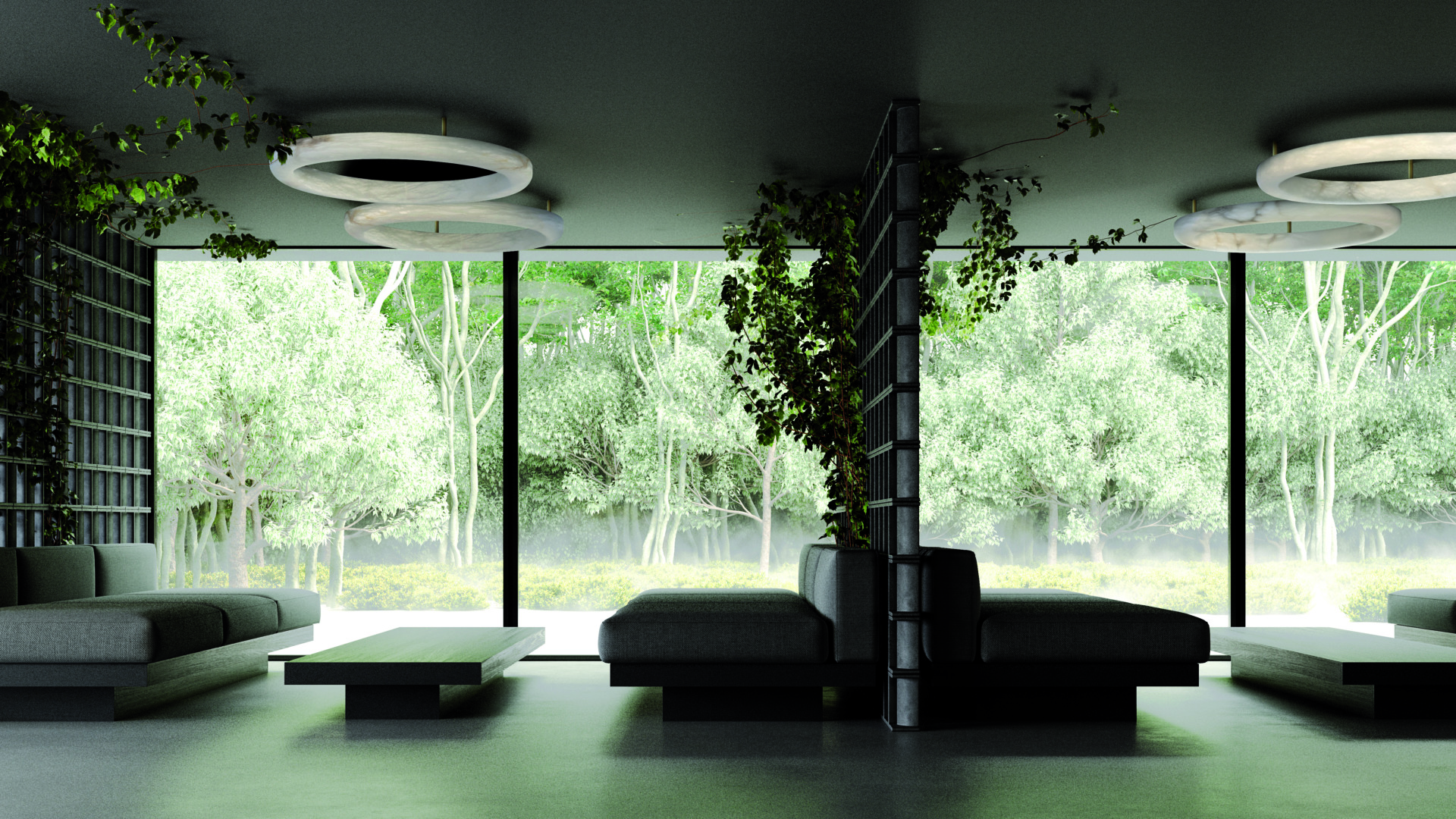 HALO MET PIJP hanglamp - Afbeelding 2